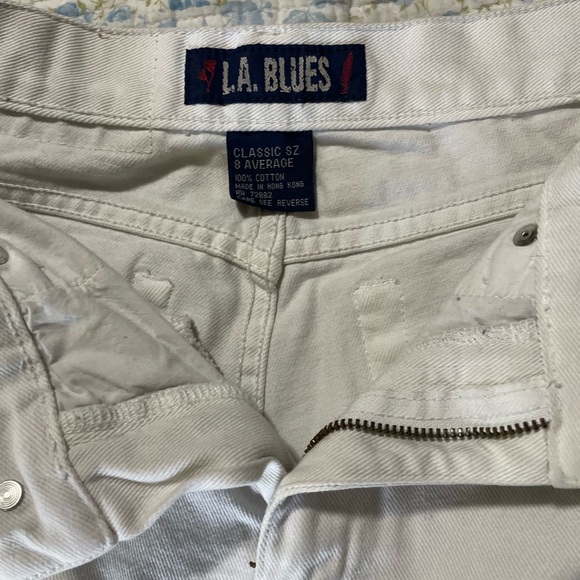 LA Blues Vintage White Jeans - Picture 5 of 6